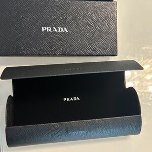 Prada Black Glasses Case & Box
